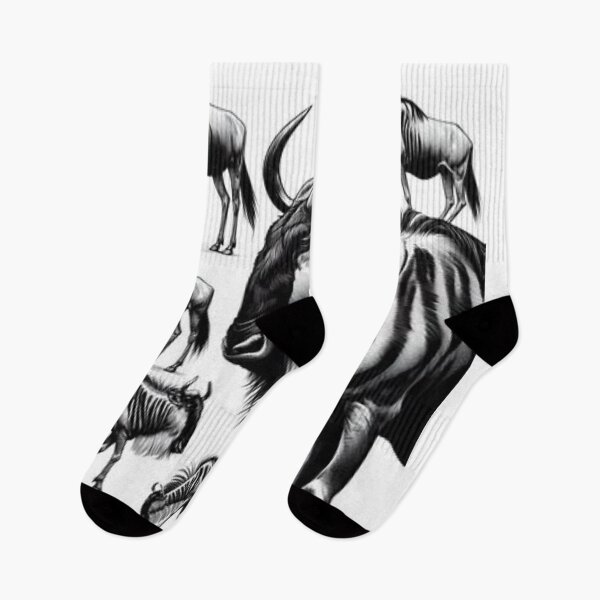 Item preview, Wildebeest Sketch designed and sold by BonoloStore.