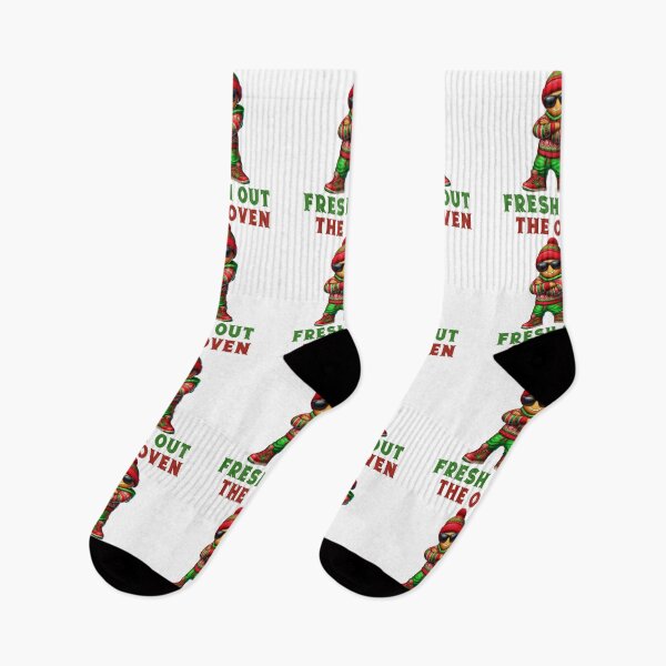 Item preview, Fresh Out the Oven Hip-Hop Gingerbread Man Christmas  designed and sold by BlankCanvasHaHa.