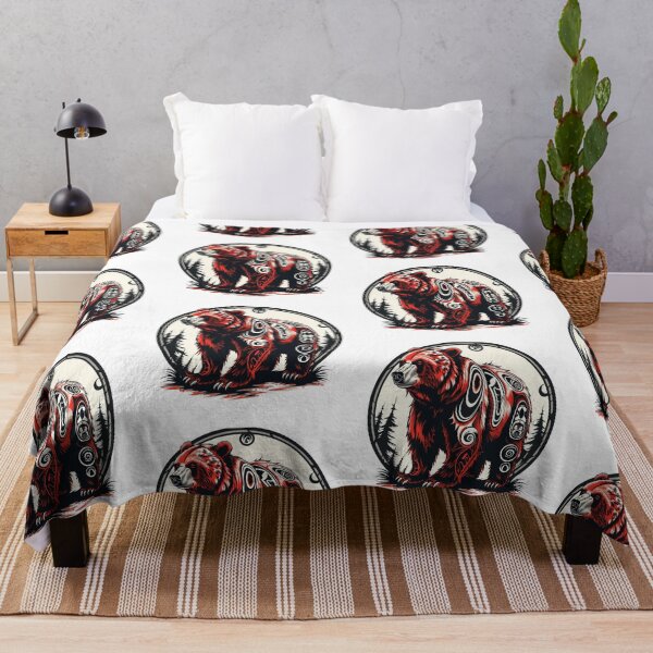 Item preview, Wild Spirit: Native American-Inspired Bear Art for Your Cool Gear designed and sold by Ignorant-Artist.