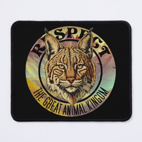 Item preview, Respect the great Animal Kingdom - Lynx drawing designed and sold by FotoBuda.