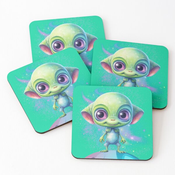 Item preview, Adorable Green Alien designed and sold by shaang.