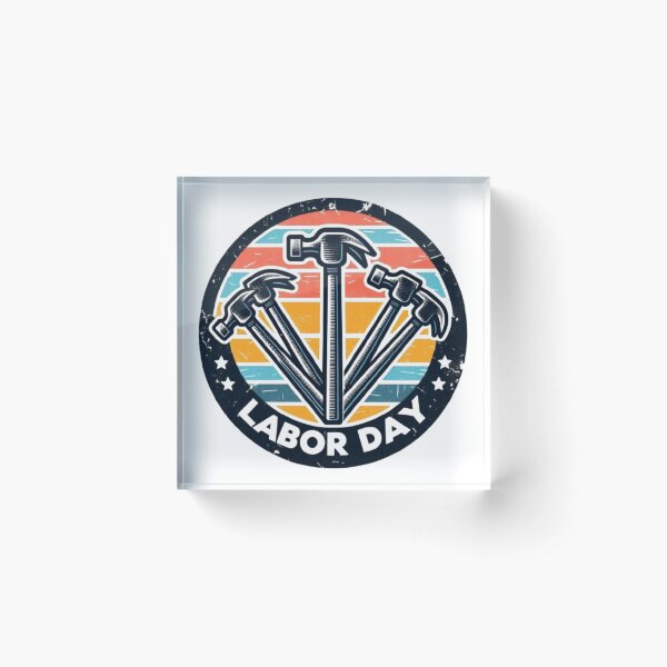 Item preview, Retro Labor Day - Vintage Design designed and sold by FugitiveLJ27.