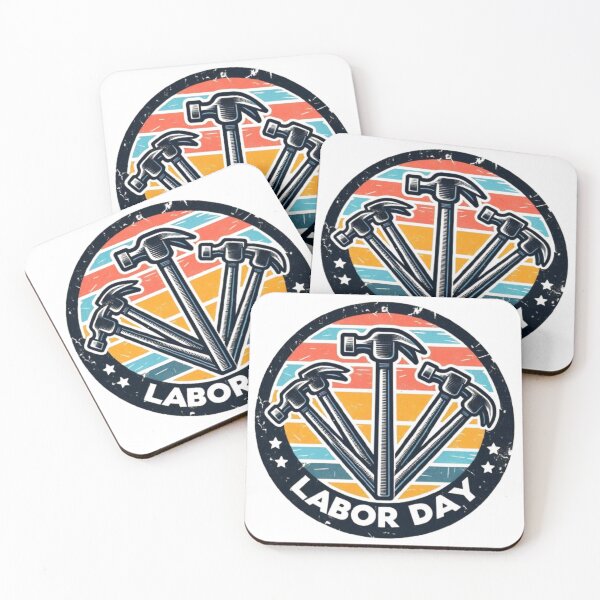 Item preview, Retro Labor Day - Vintage Design designed and sold by FugitiveLJ27.