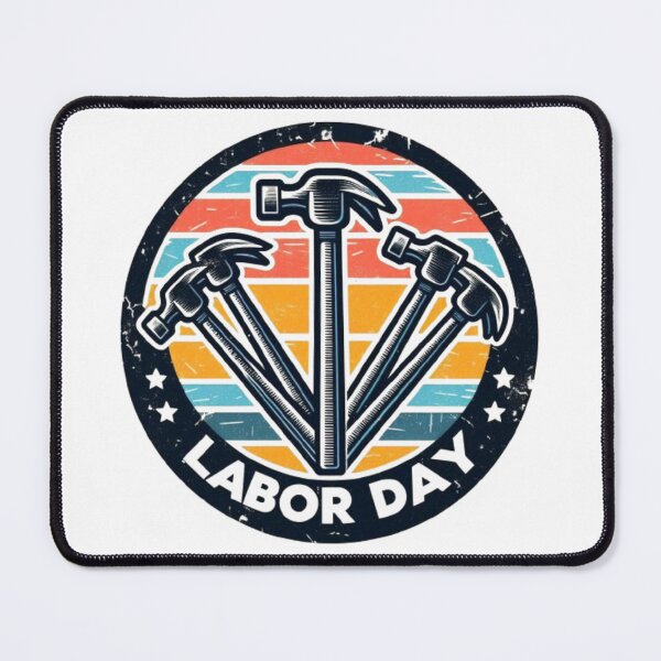 Item preview, Retro Labor Day - Vintage Design designed and sold by FugitiveLJ27.