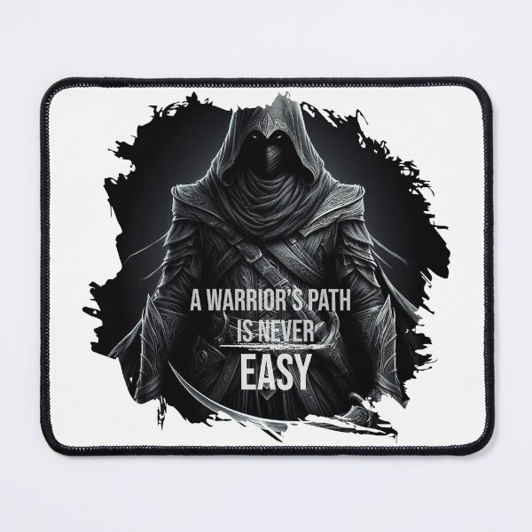 Item preview, A Warrior’s Path is Never Easy designed and sold by triskalitech.