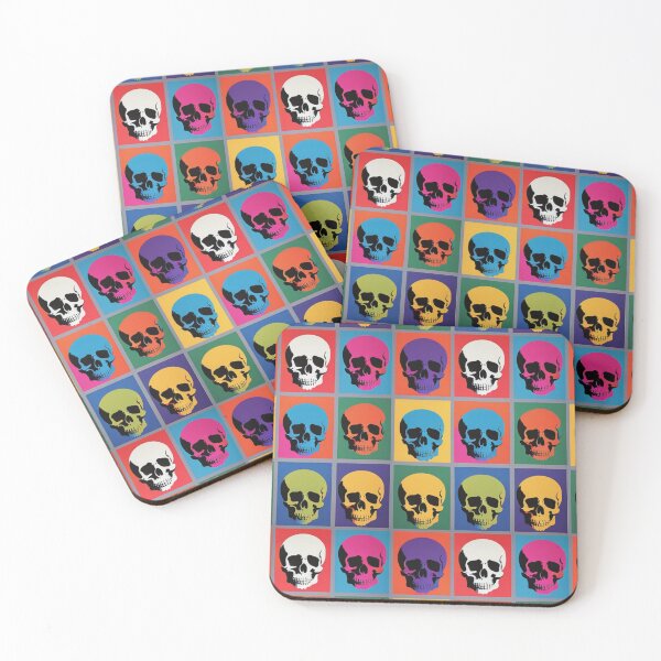 Item preview, Pop art skulls 1 designed and sold by Awesome Things.