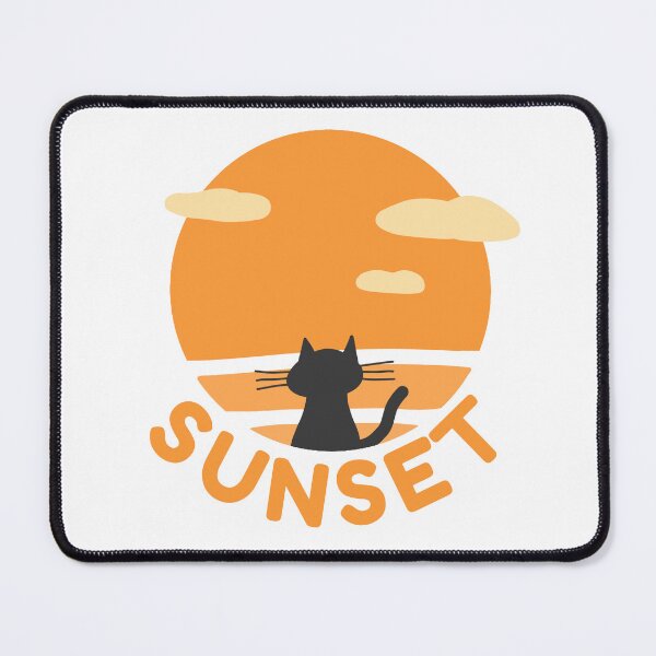 Item preview, Cat Sunset designed and sold by kitty-kingdom.