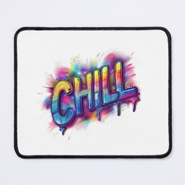 Item preview, Chill Vibes: Retro-Inspired 'Chill' Design for Your Relaxed Style designed and sold by Ignorant-Artist.