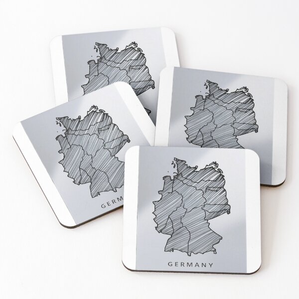 Item preview, germany map designed and sold by 2minutidiitalia.