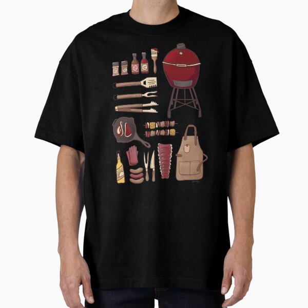 Maître du BBQ T-shirt oversize