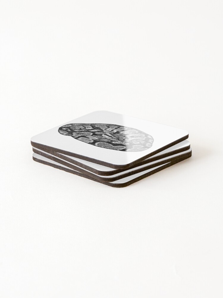 Thumbnail 4 of 5, Coasters (Set of 4), African Ball Python (Python regius) designed and sold by ItalianElephant.