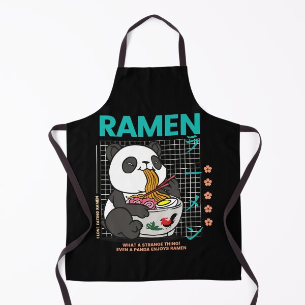 Item preview, panda eating ramen designed and sold by Adrian-merch.