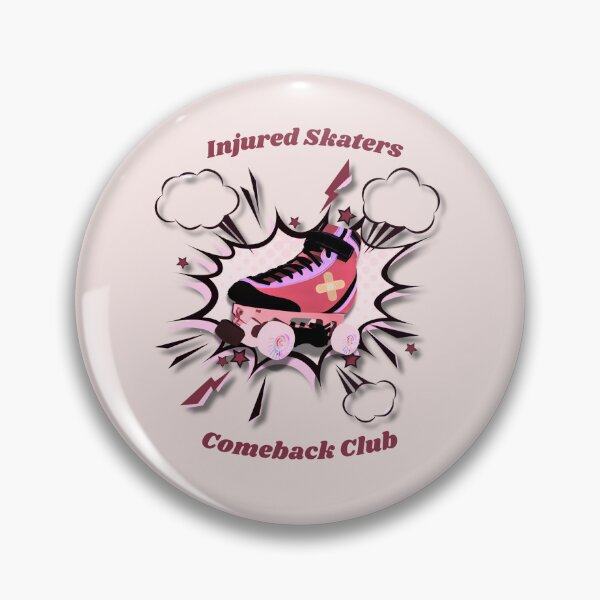 Item preview, Injured Skaters Comeback Club -- Park (Pink) designed and sold by StevieJ78.