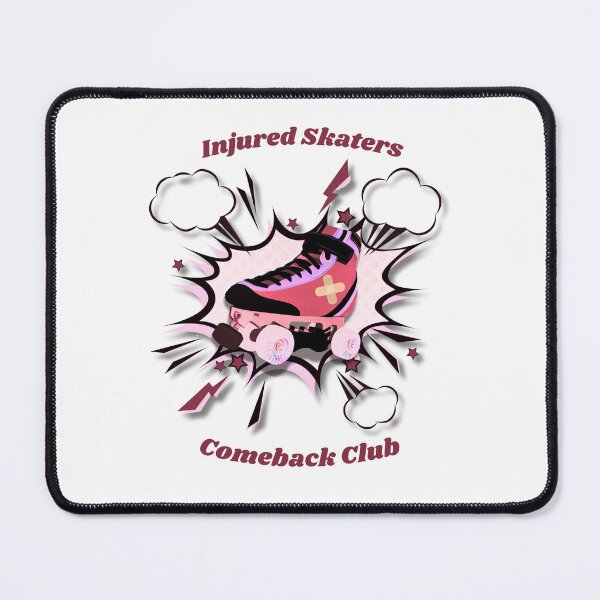 Item preview, Injured Skaters Comeback Club -- Park (Pink) designed and sold by StevieJ78.
