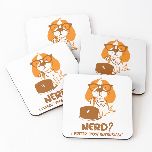 Item preview, Nerd? I prefer "tech enthusiast" designed and sold by Circle-Cats.