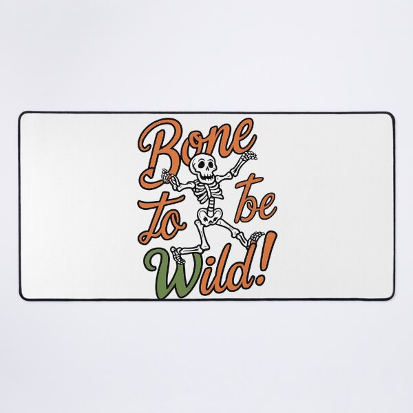 Item preview, Buy Halloween Tricks with a Spooky Skeleton Saying: Bone to Be Wild! designed and sold by ElegantOutlines.