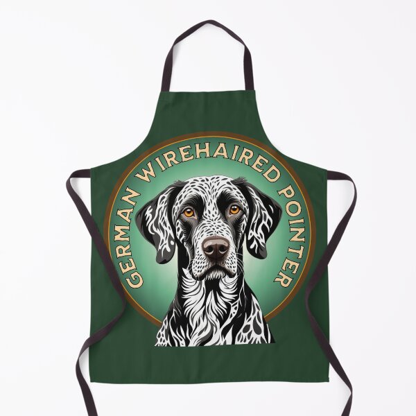 Item preview, Hunting With German Wirehaired Pointer - Target Design designed and sold by SportyAndArtful.