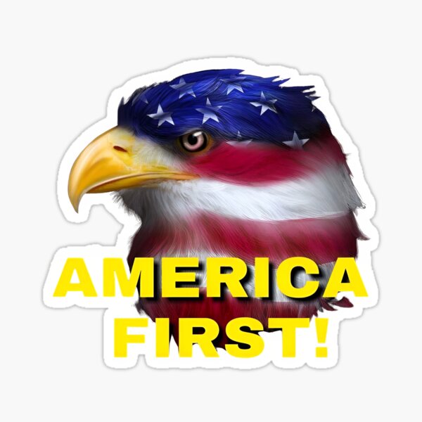 Item preview, America First designed and sold by JoezPlace.