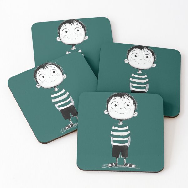 Item preview, Cute Boy Ink Drawing  designed and sold by MaryFiore.