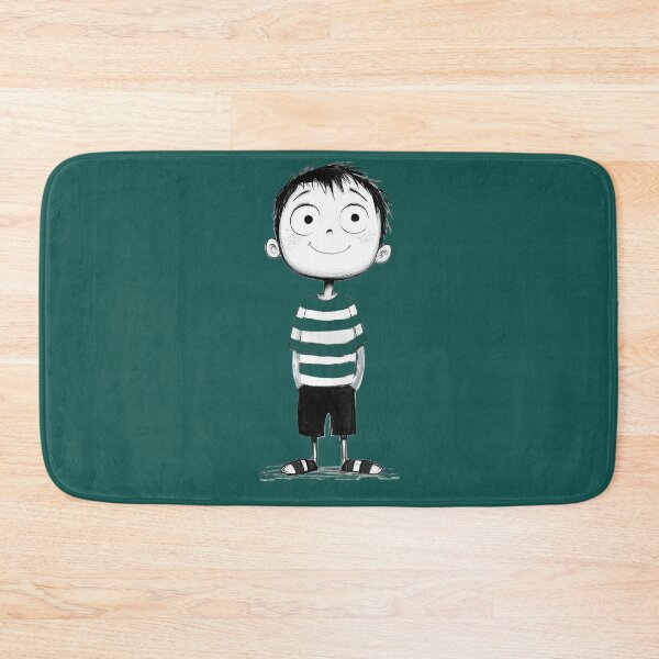 Item preview, Cute Boy Ink Drawing  designed and sold by MaryFiore.