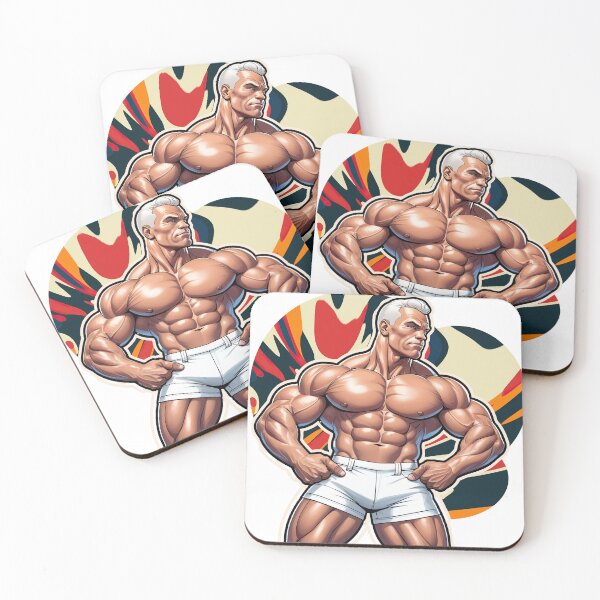 Item preview, New Series: Bodybuilder Sticker #19 designed and sold by ForeverPrintsOK.