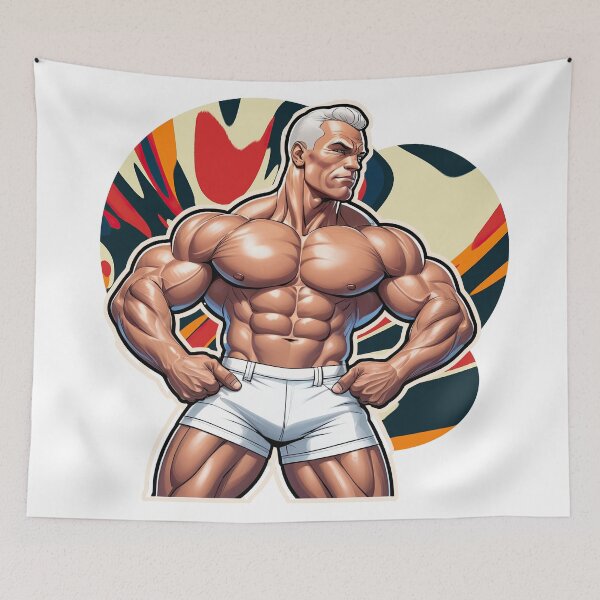 Item preview, New Series: Bodybuilder Sticker #19 designed and sold by ForeverPrintsOK.