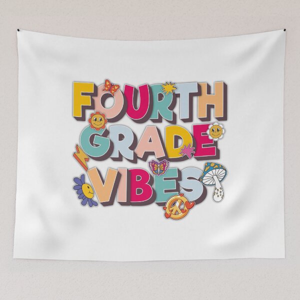 Item preview, Fourth Grade Vibes-4th Grade Back To School designed and sold by FYS-Arte-Style.
