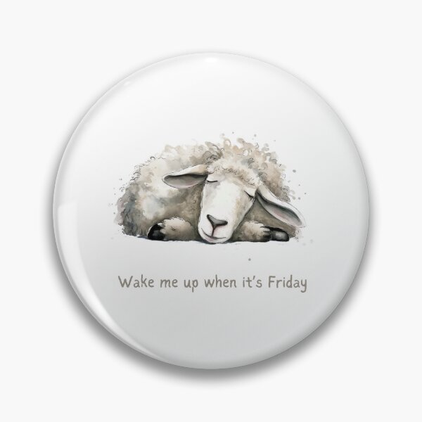 Item preview, Sheep sleeping until Friday designed and sold by M1234s.