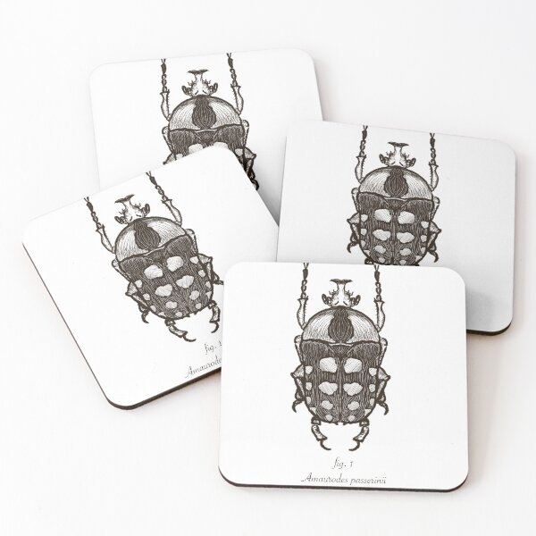 Item preview, Orange-spotted Fruited Chafer - Amaurodes passerinii designed and sold by mamasjess.
