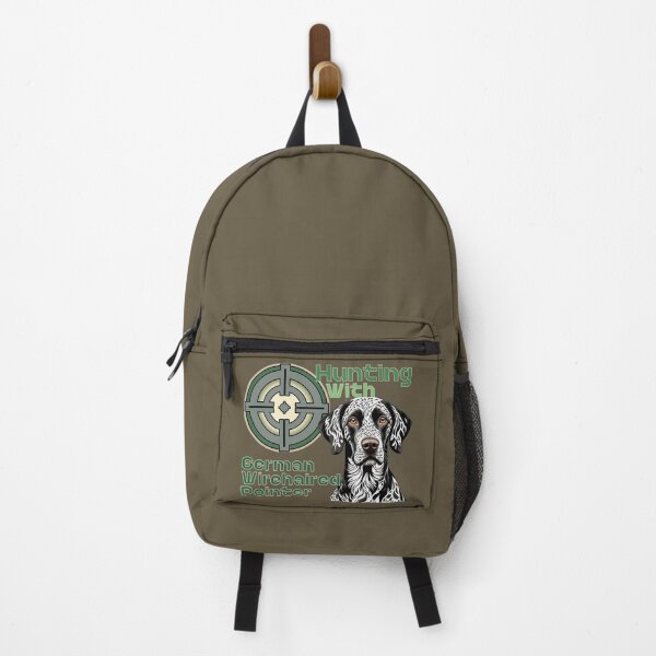 Item preview, German Wirehaired Pointer Hunting Companion designed and sold by SportyAndArtful.