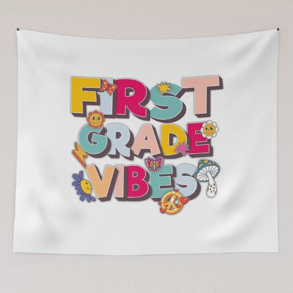 Item preview, Firt Grade Vibes-1st Grade Back To School designed and sold by FYS-Arte-Style.