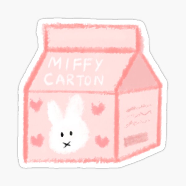 Artikel-Vorschau von Miffy-Karton, designt und verkauft von cherrylemoncat.