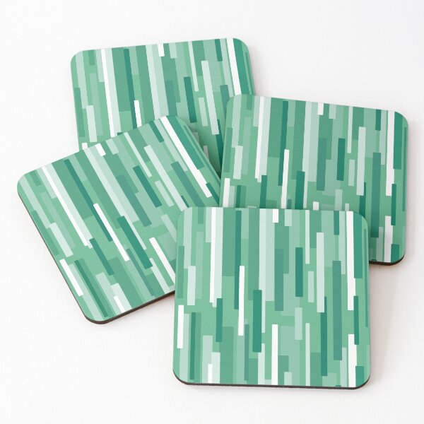 Item preview, Random Shades of Green Stripes Pattern designed and sold by AriLady.