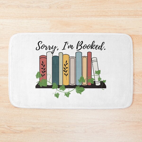 Item preview, I'm Booked - Book Lovers Pun designed and sold by Teribelle.
