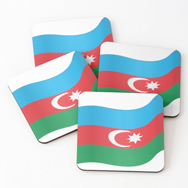 Item preview, Azerbaijan National Flag designed and sold by HarveyHandcraftsandDesigns.