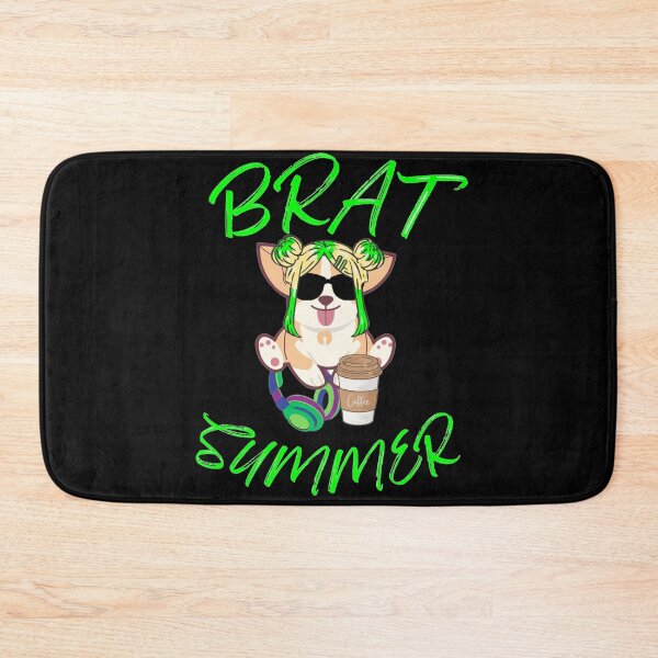 Item preview, Brat Summer Green Dog designed and sold by LoveofDog.
