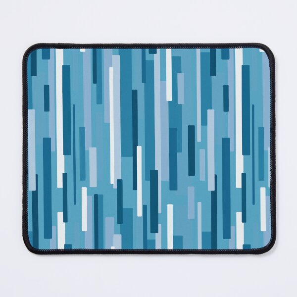 Item preview, Random Shades of Blue Stripes Pattern designed and sold by AriLady.