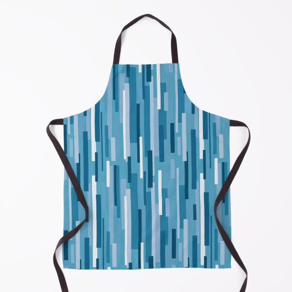 Item preview, Random Shades of Blue Stripes Pattern designed and sold by AriLady.