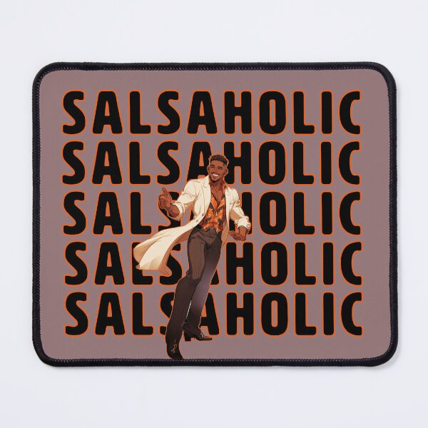 Item preview, salsaholic dancer man designed and sold by La Loca.