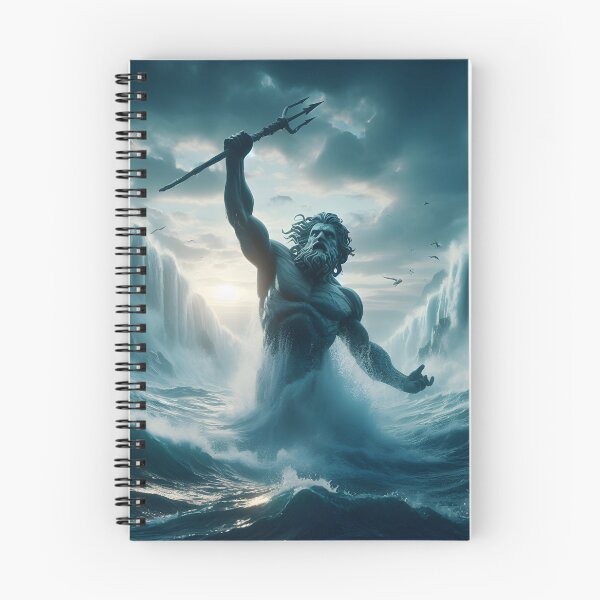 Item preview, Poseidon Greek God of the Seas designed and sold by GalleryBrisArt.