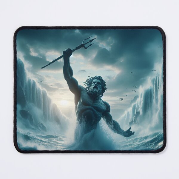 Item preview, Poseidon Greek God of the Seas designed and sold by GalleryBrisArt.