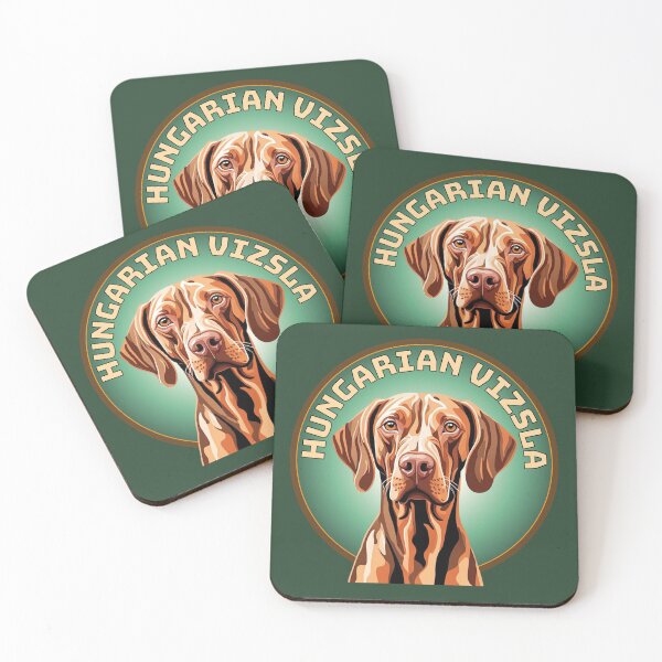 Item preview, Proud Hungarian Vizsla Dog Emblem designed and sold by SportyAndArtful.