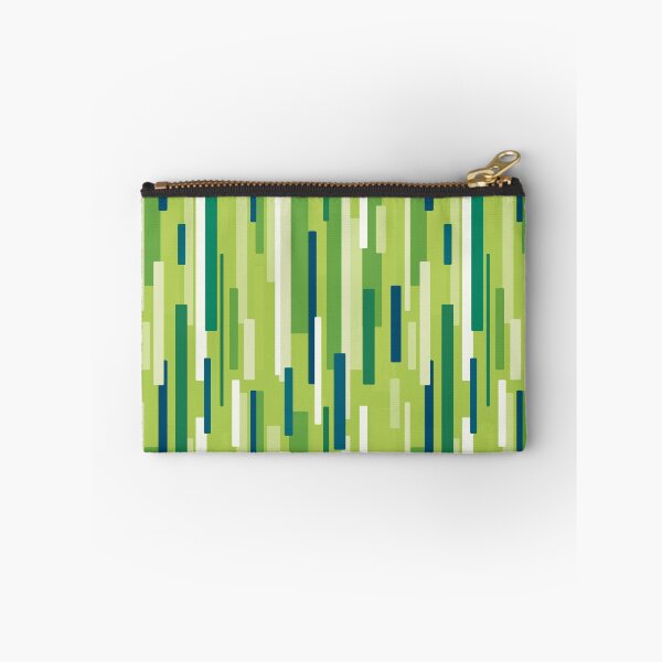 Item preview, Random Shades of Green Blue Stripes Pattern designed and sold by AriLady.