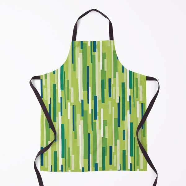 Item preview, Random Shades of Green Blue Stripes Pattern designed and sold by AriLady.