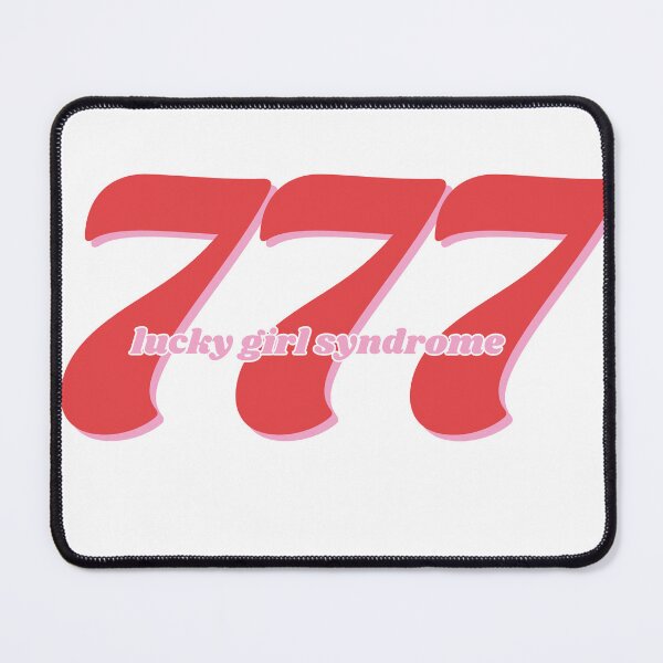 Item preview, red angel number 777 lucky designed and sold by FeminineAura.