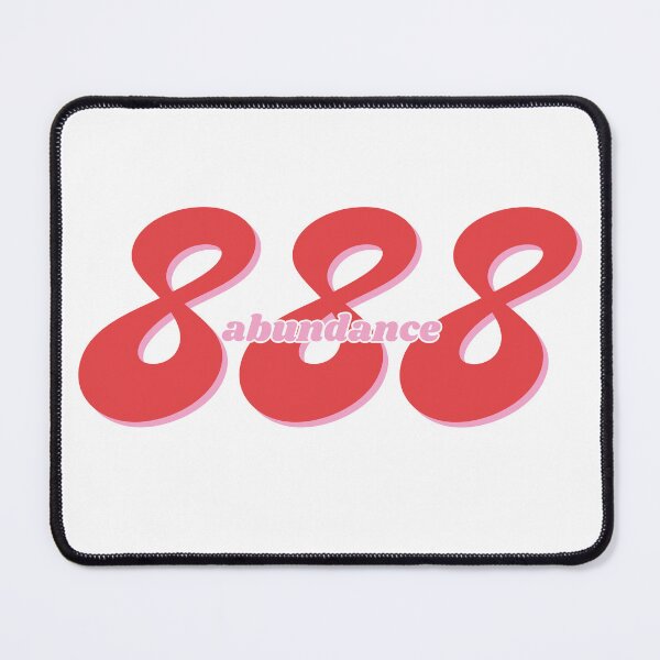 Item preview, red angel number 888 abundance designed and sold by FeminineAura.
