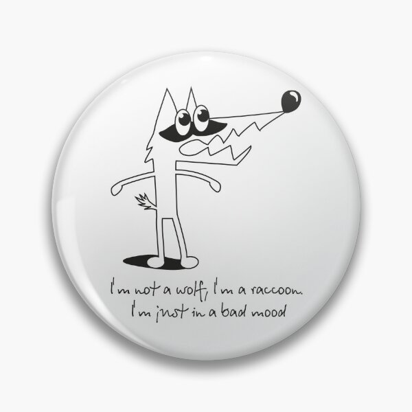 Item preview, I am not a wolf, but a raccoon designed and sold by ZorianArt.