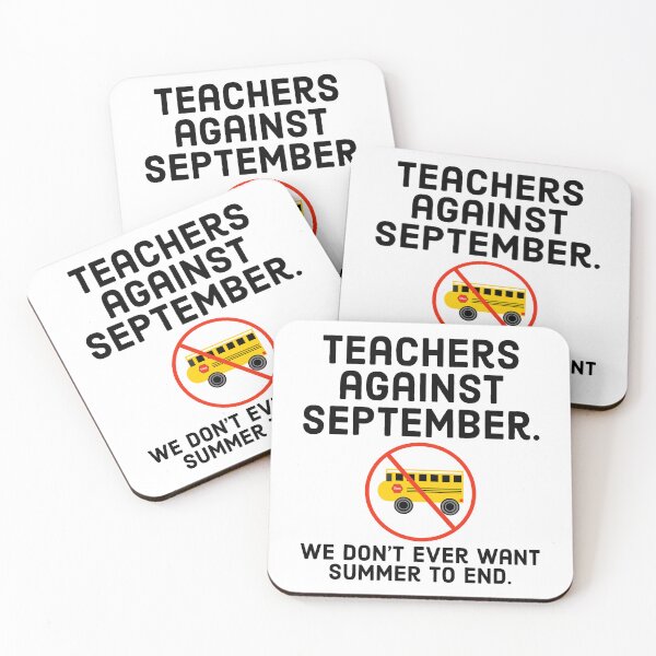 Item preview, Teachers against September  designed and sold by Rachel the Artist .