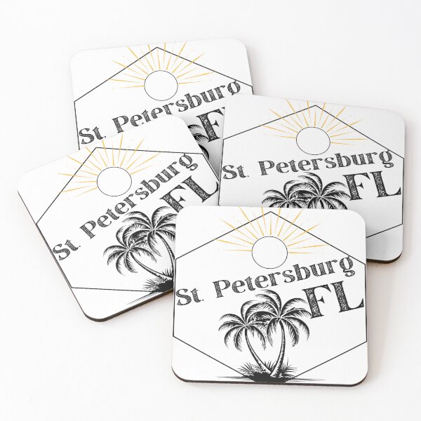Item preview, St. Petersburg FL Retro Palm Sun Design | Classic Florida Beach Vibes designed and sold by WarFX Designs.
