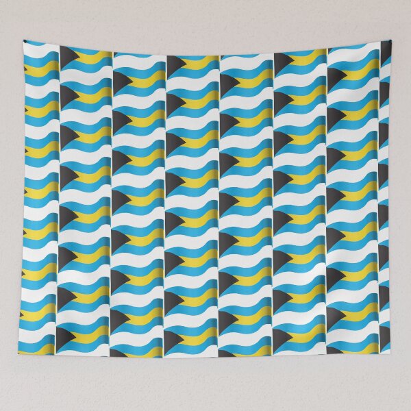 Item preview, Bahamas National Flag designed and sold by HarveyHandcraftsandDesigns.